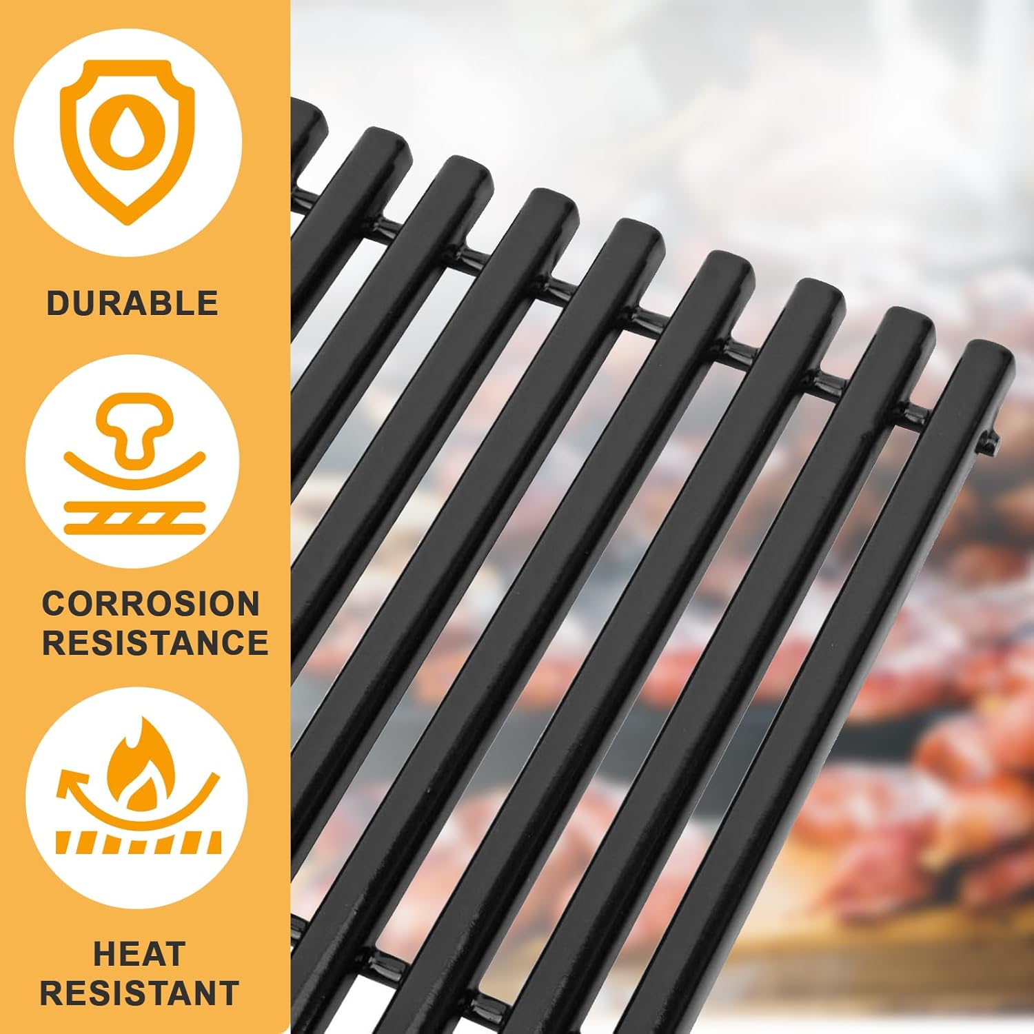 Spirit 300 Grill Grates for Weber Spirit 300 SER Spirit E/S 310, E/S-320, SP320, E/S-330 Parts, for Weber Silver Gold B/C Genesis 1000/2000/3000 Genesis Platinum B&C, Spirit 700 Genesis Silver Grates