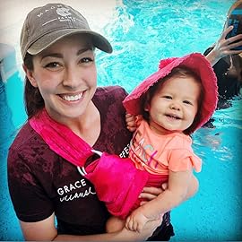 Vlokup Baby Water Ring Sling Carrier | Lightweight Breathable Mesh Baby Wrap for Infant, Newborn, Kids and Toddlers | Perfect for Summer, Swimming, Pool, Beach | Great for Dad Too Rose