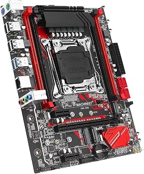 Machinista X99 Lga2011-3 Motherboard with Dual Slot Support M.2 Nvme 4 Channel Ddr4Ecc Ram Xeon E5 V3 V4 X99-RS9 Intel CoreI7 or XeonE5 V3 & V4 Series