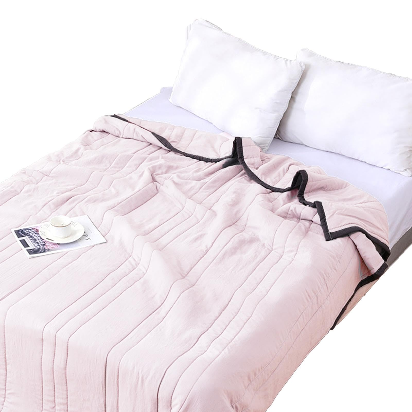 Nuits trop chaudes Couverture rafraîchissante Fovolat légère pour un sommeil frais en voyage