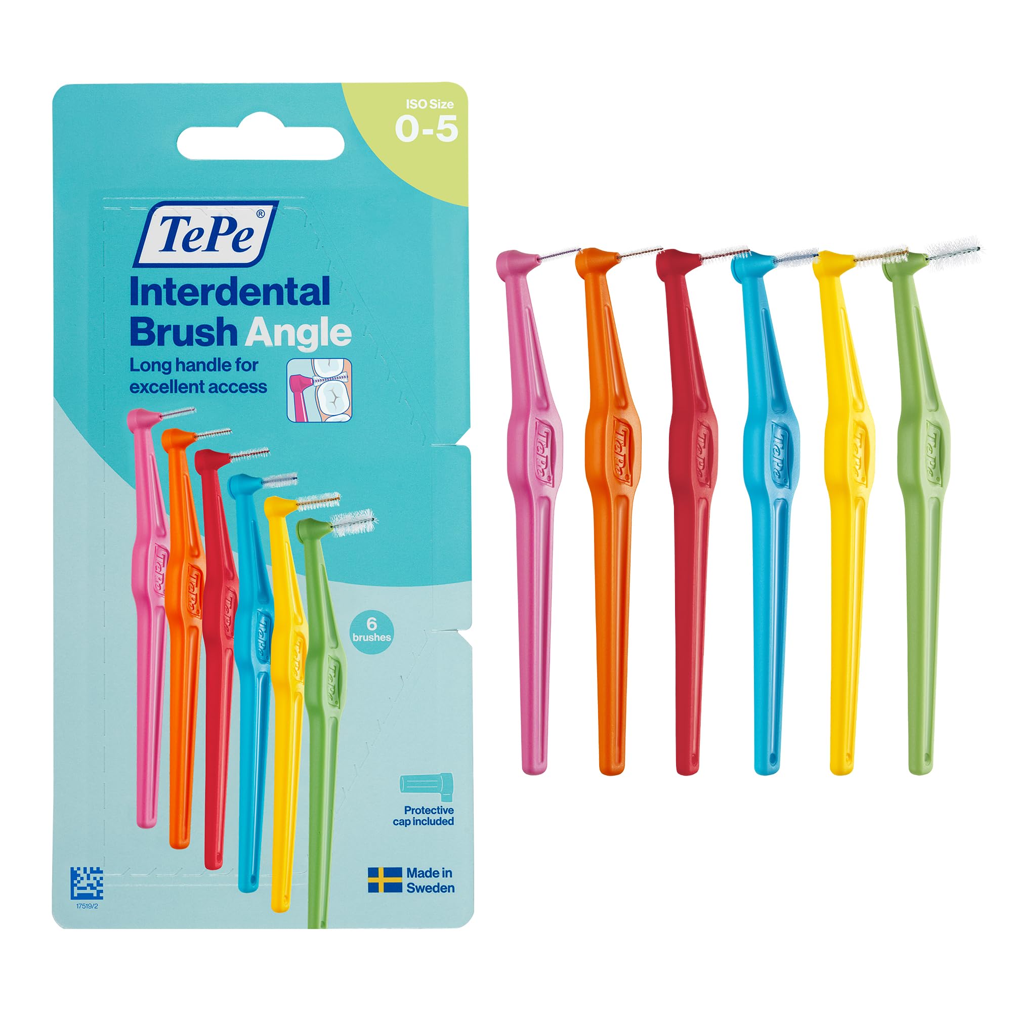 Tepe Interdental Brushes Angle Mixed Size 0-5 6S - Pack Size: 1 Lloyds Pharmacy