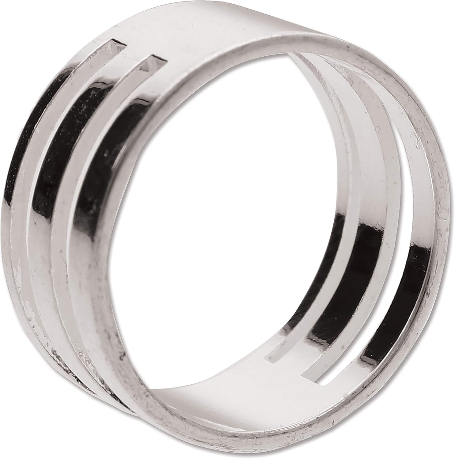 The Beadsmith Jump Ring Tool, Silver Plated, 4 Multi Slot Design, Easy Opening & Closing for Jewelry Making, Crafting & DIY