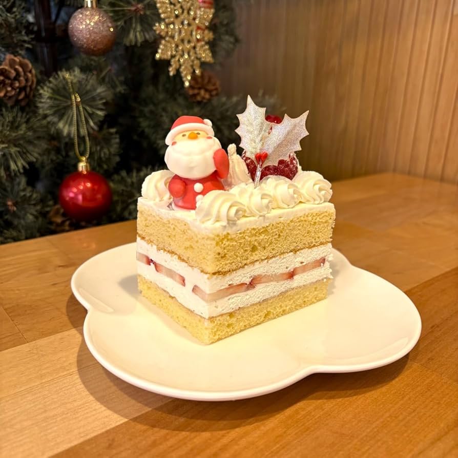 Amazon | クリスマスケーキ ピック 飾り◇FX-1 金のヒイラギ(10