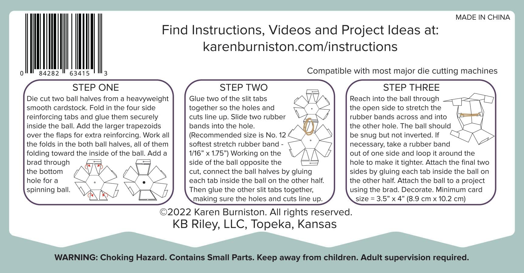Karen Burniston Dies - Mini Ball Pop-Up