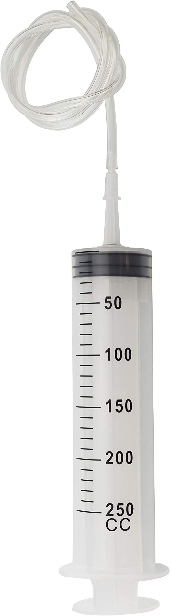 Karlling 250ML Large Big Plastic Hydroponics Nutrient Measuring Syringe