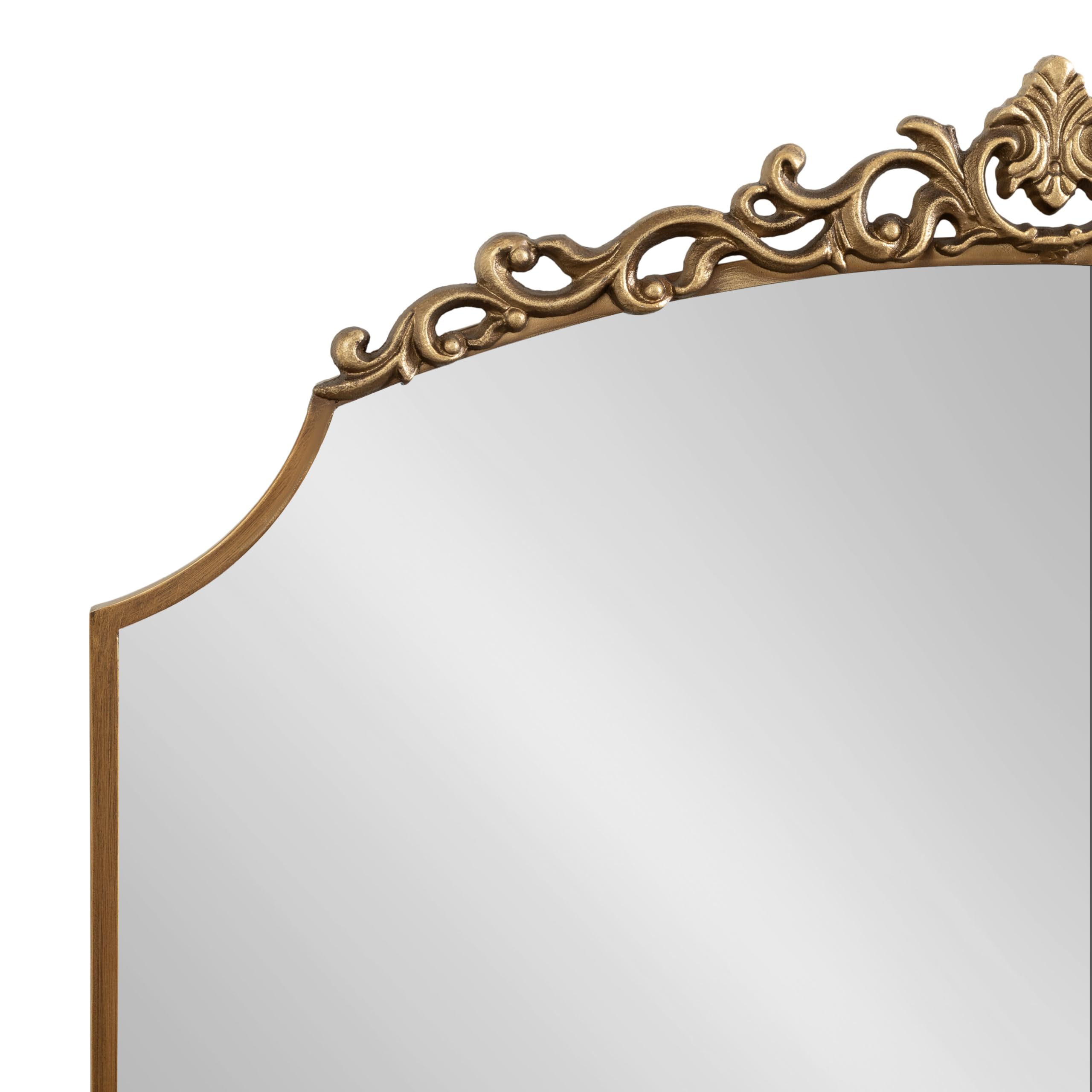 Miroir Mural Kate And Laurel Arendahl – Arche Dorée Style Traditionnel, 19x31 Pouces