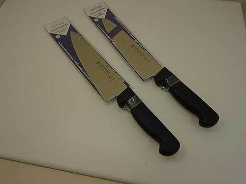 Miniatura 2 de Syscoware - Juego de 2 cuchillos de cocina de acero inoxidable rígido de 8 pulgadas