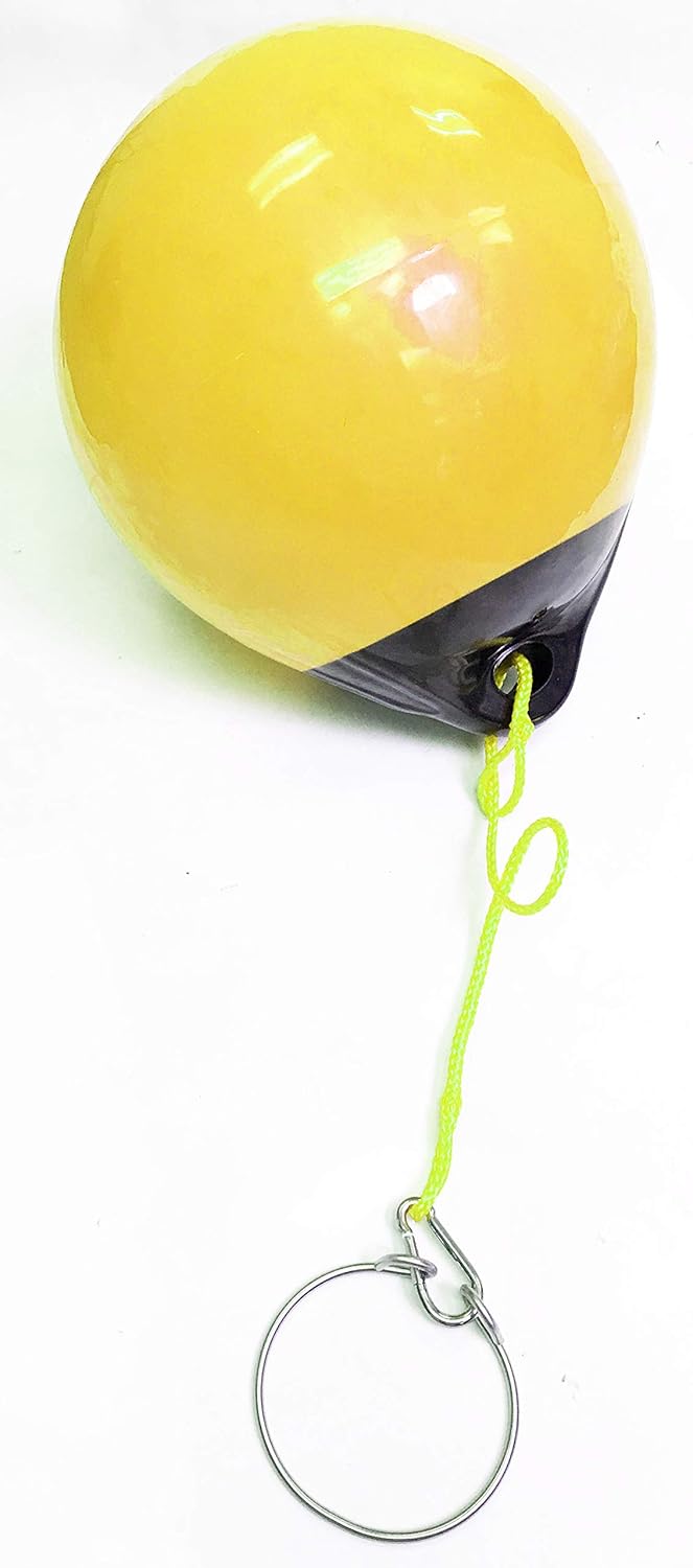 KUFA Sports Anchor Lift & 15"(Diameter) Buoy Combo Anchor Puller Shrimp Pot Puller prawn Trap Puller Pot Lift (A38Y+KAL1)