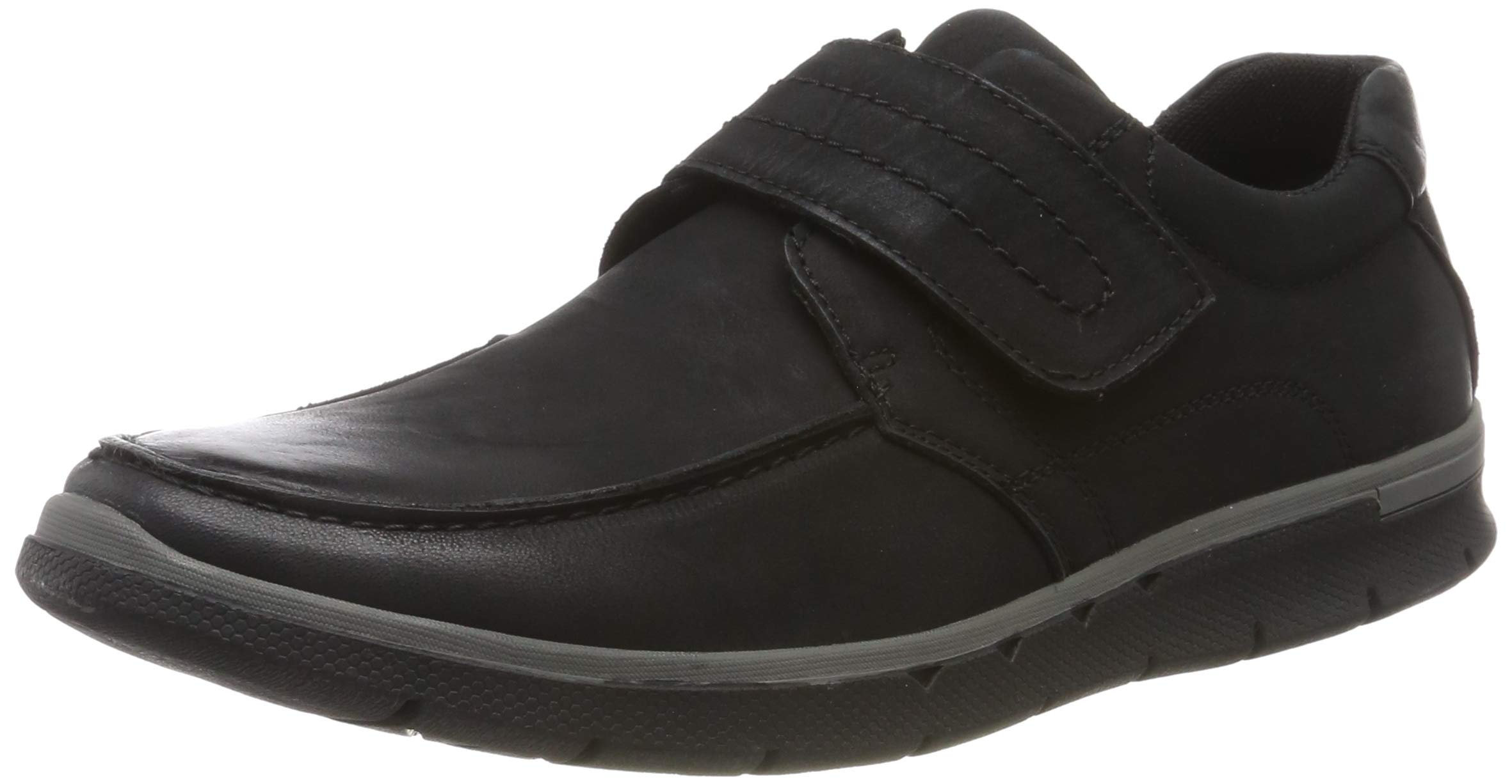 Hush Puppies Jasper Slip On Men's Leather Shoes Men's | Slip On Shoes  | Black  | UK Size 11