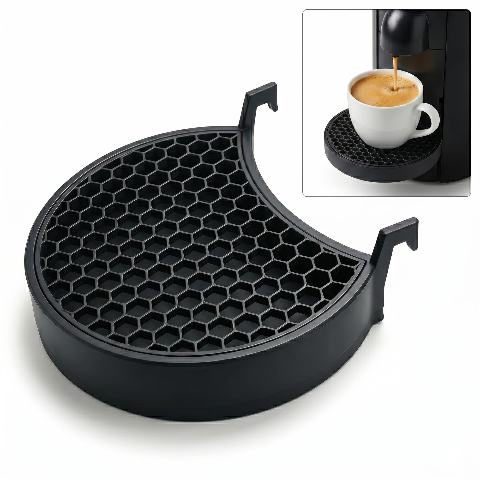 Photo 1 of Generic Drip Tray for Nespresso Vertuo Plus - Black