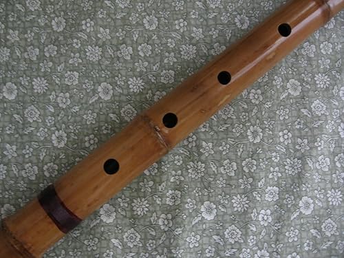 Miniatura 7 de 1.8 Pentatonic Shakuhachi sin Root End 5 Agujeros - Instrumento Zen Tradicional Notas reproducidas DFGAC