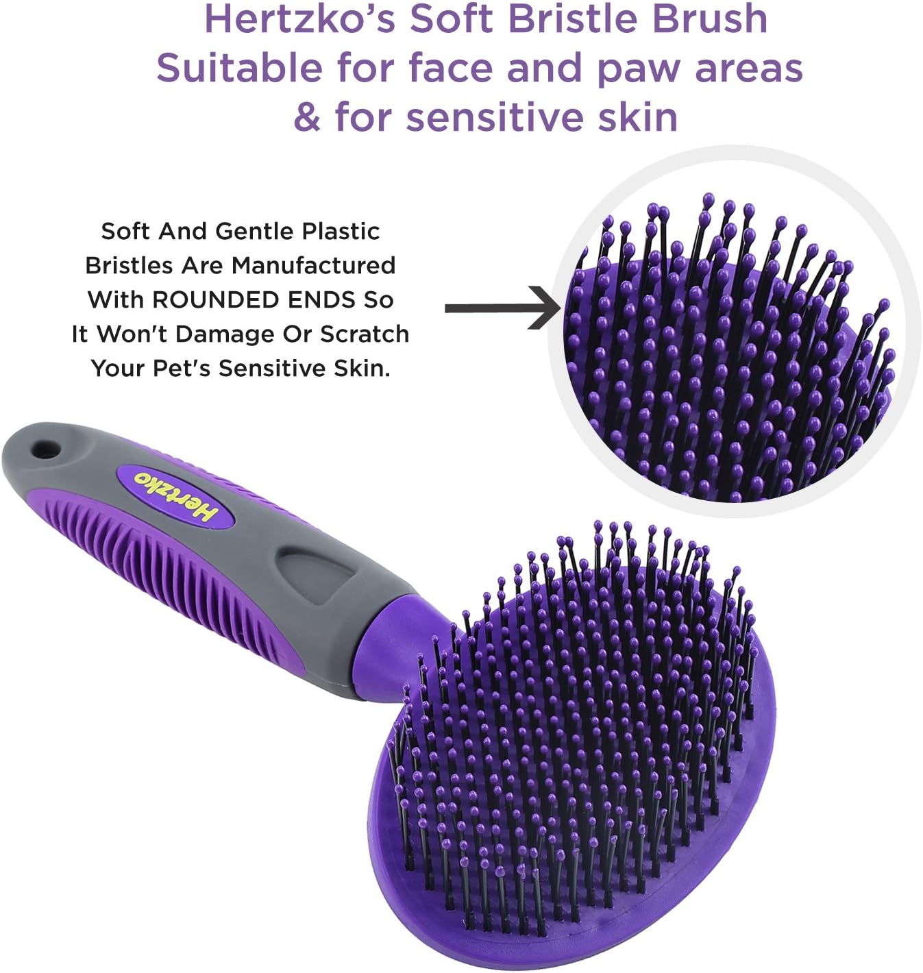 hertzko dog brush