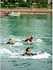 High Speed Electric Surfboard, Professional Electric Jet Board Surfing, Smart Physical Sensory Surfing Board Swimming Aid, Adult