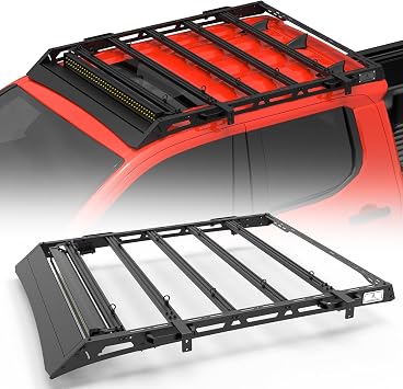 Aluminum Roof Rack Convertible Deflector for 2024-2027 4th Gen Tacoma 4Door
