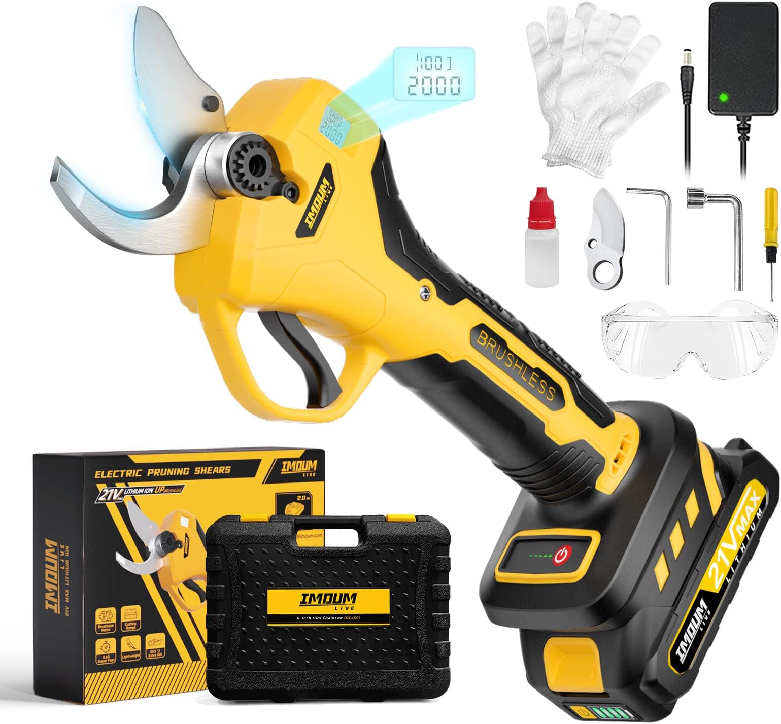 Forbici Elettriche Senza Fili DeWalt 20V - Taglio Lamiera Fino A 2mm, Testa Rotante 360° - Foto 3