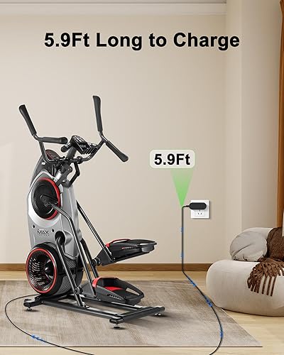 Miniatura 4 de Cable de alimentación Bowflex Max Trainer compatible con Bowflex Max Trainer M5 Power Cord, M3 M7 M8 HVT ejercicio elíptico máquina cardiovascular
