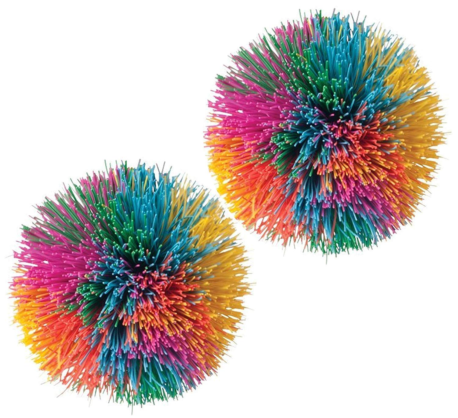 Regenbogen-Pom-Ball, 2 Stück