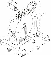 Vista 2 de MagneTrainer-ER Mini Bicicleta de Ejercicio para Brazos y Piernas