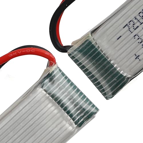 Miniatura 2 de batería de iones de litio recargable de 3.7V 500mAh con el conector de JST para los productos electrónicos