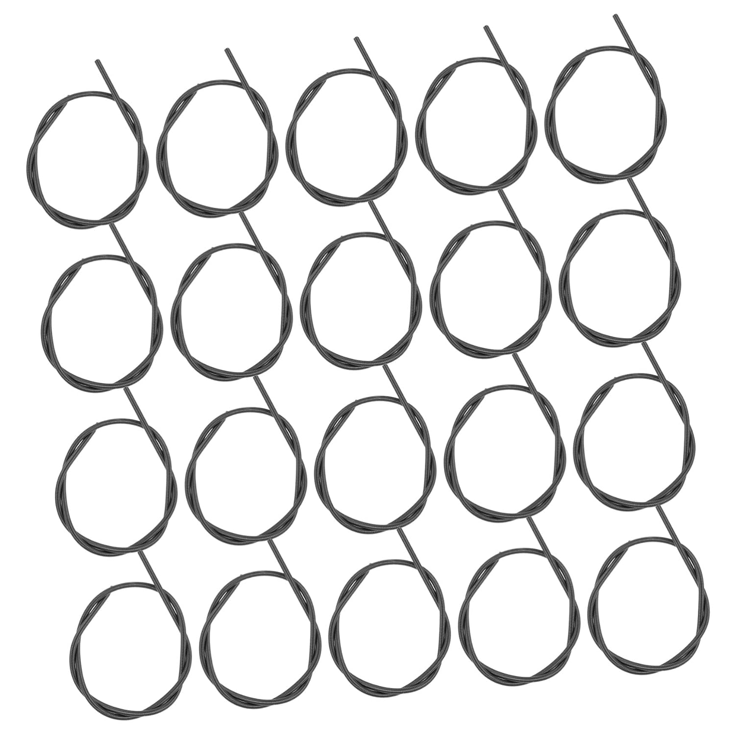 Alipis 20pcs 304 Stainless Steel Pointed Compression Springs Earless Mechanical Oil Seal Springs for Bag Making Machine Parts Heavy Duty