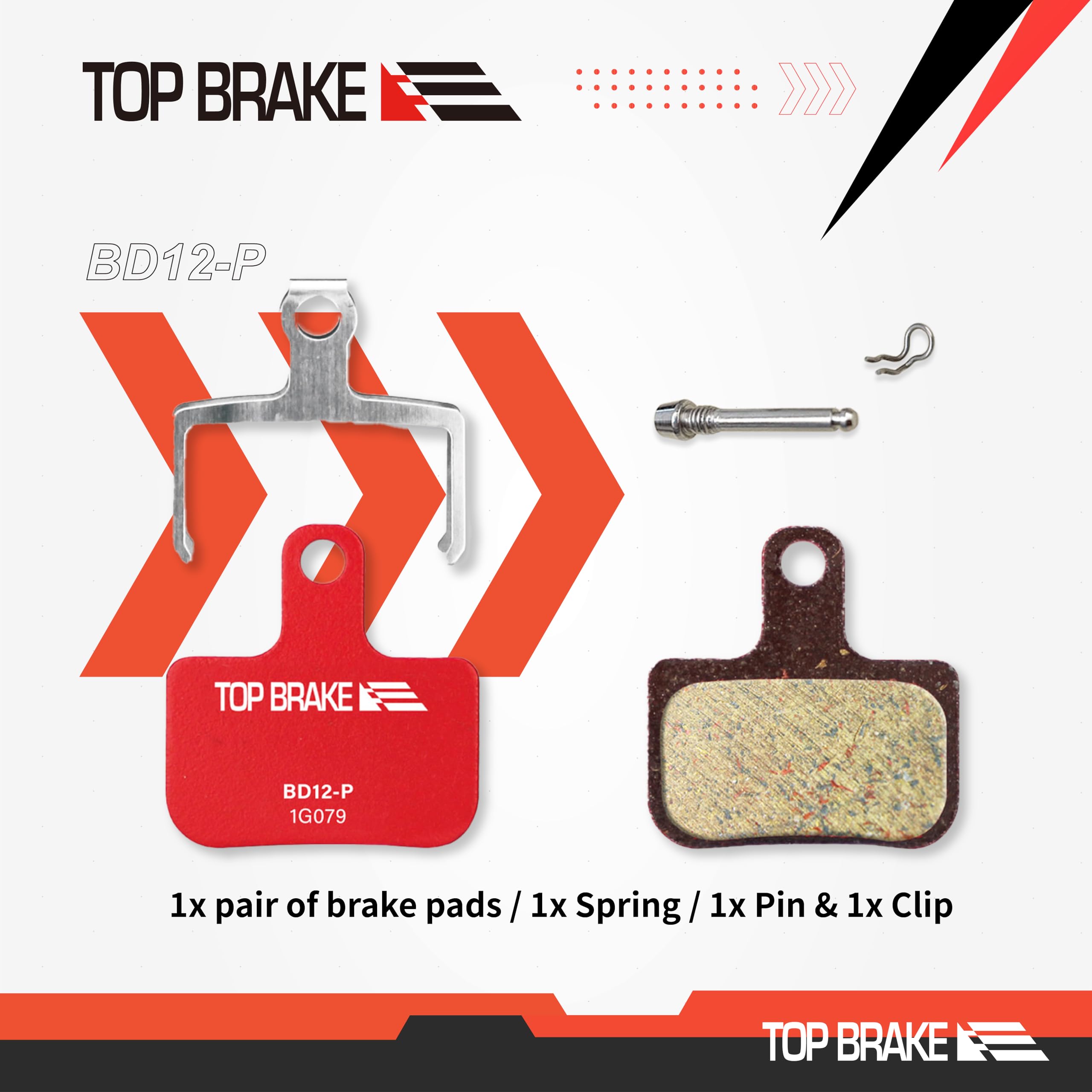 Sinterizzato Pastiglie Freno Compatibile Con Sram Via Gt DB5 - Foto 3