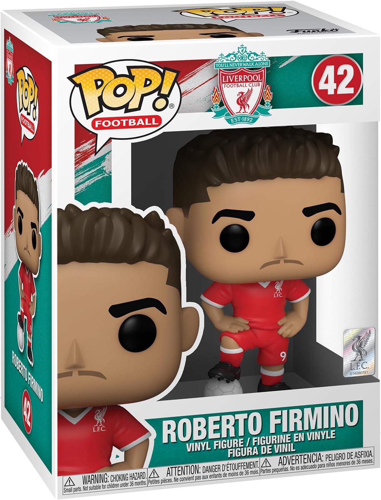 POP Football: Liverpool - Roberto Firmino,Multicolor