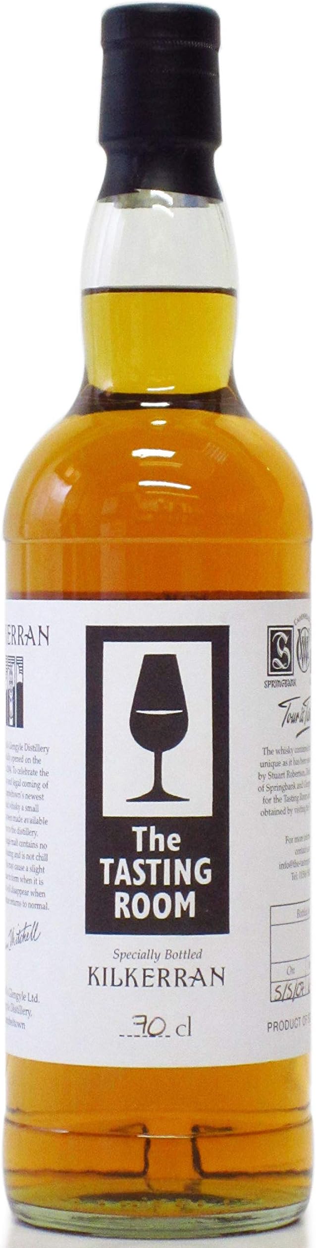 Kilkerran - The Tasting Room 1st Release - 2004 3 year old Whisky 70cl 62% ABV