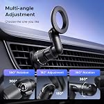 UGREEN Magsafe Car Mount Magnetic Air Vent Phone Holder for Car | with 20x N52 Magnet Car Accessories Compatible with iPhone 17 16 15 14 13 Pro Plus Max