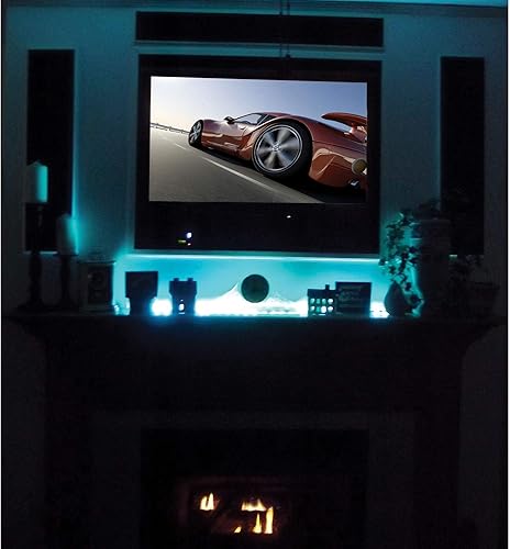 Miniatura 5 de Lavolta SMD5050 RGB impermeable 300 LED 16 pies tira de luz de cinta con fuente de alimentación de 12 VDC 6A y control remoto