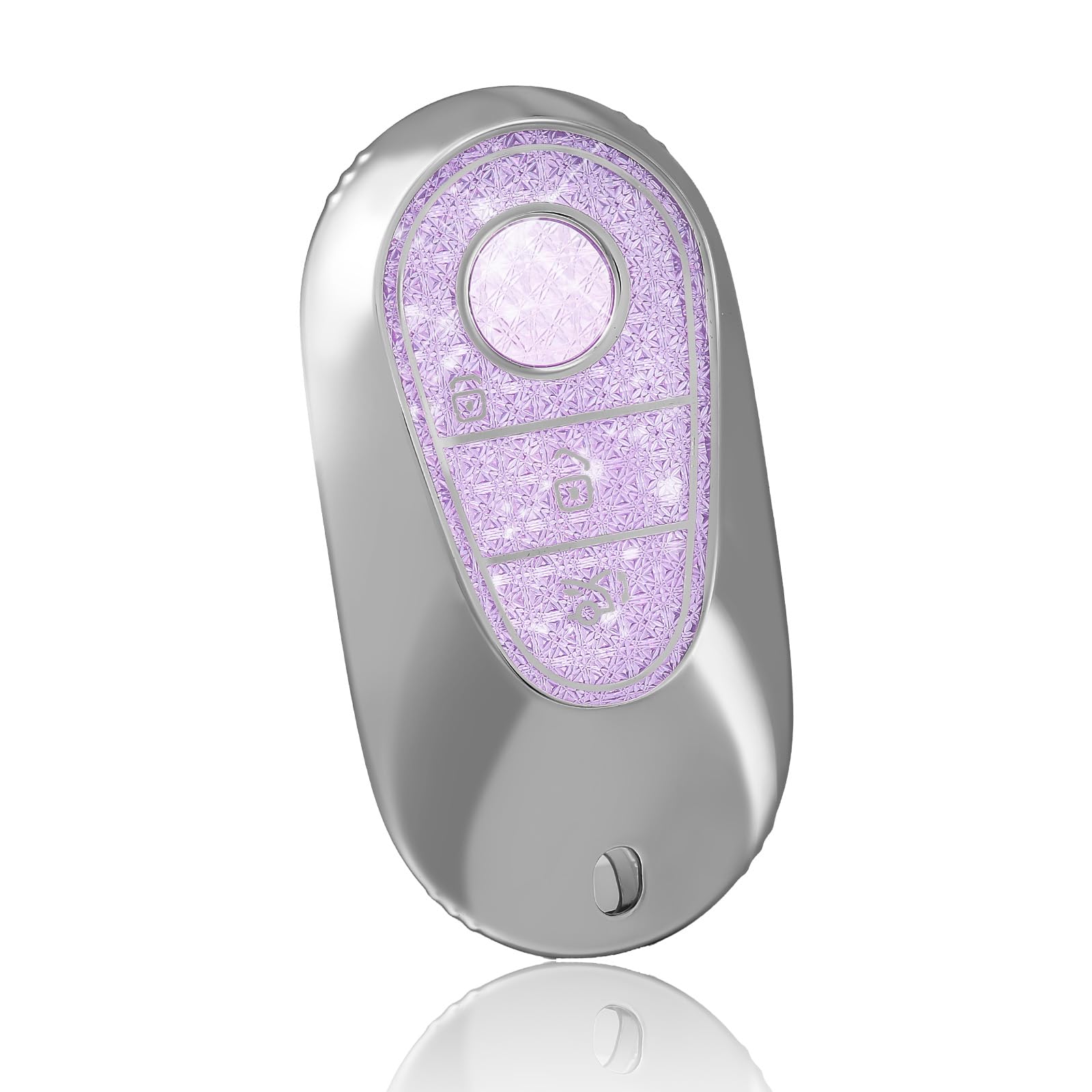 OFF WE GO for Mercedes Benz Key Fob Cover, Soft TPU Protection Key Fob Case for 2020-2022 Mercedes Benz S-Class G-Class E-Class C-Class Key Shell (