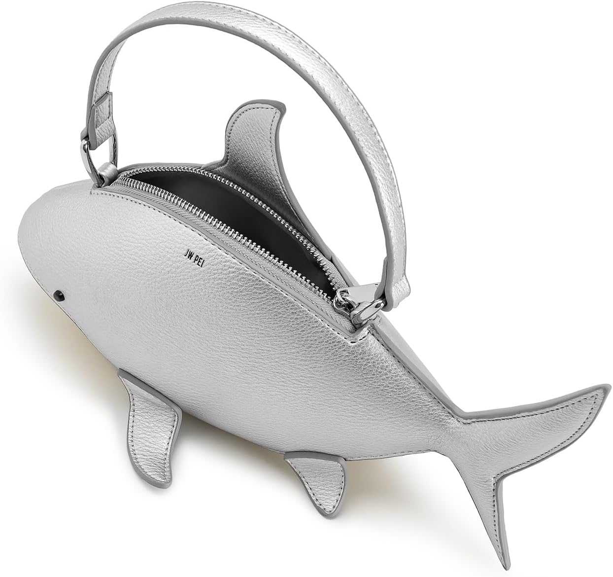 JW PEI Women's Nerys Faux Suede Shark Look Top Handle Bag - Image 4