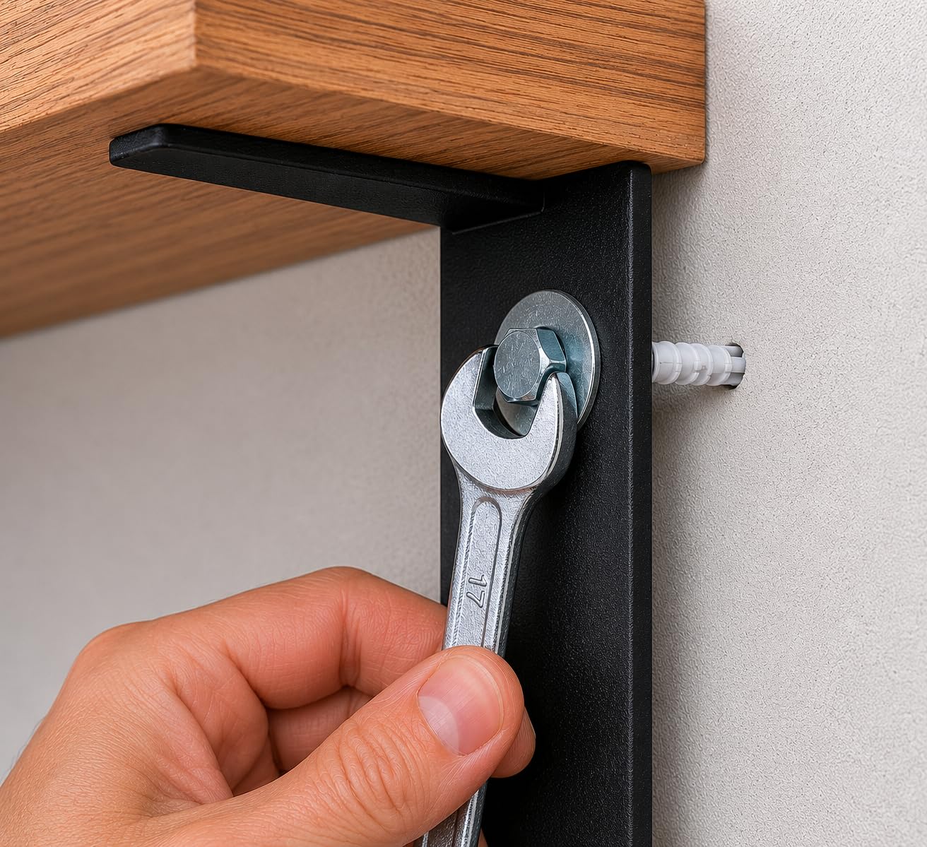 25 viti esagonali per legno in acciaio inox DIN 571 (25 pezzi) per fissaggio sicuro nella costruzione in legno (M6x80 mm)