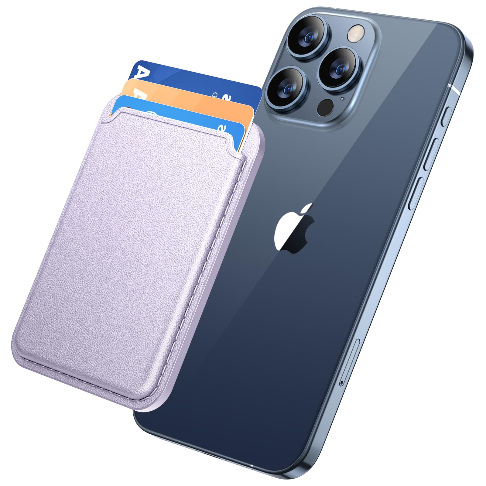 Amazon.com: Miracase Magnetic Wallet, Compatible with MagSafe