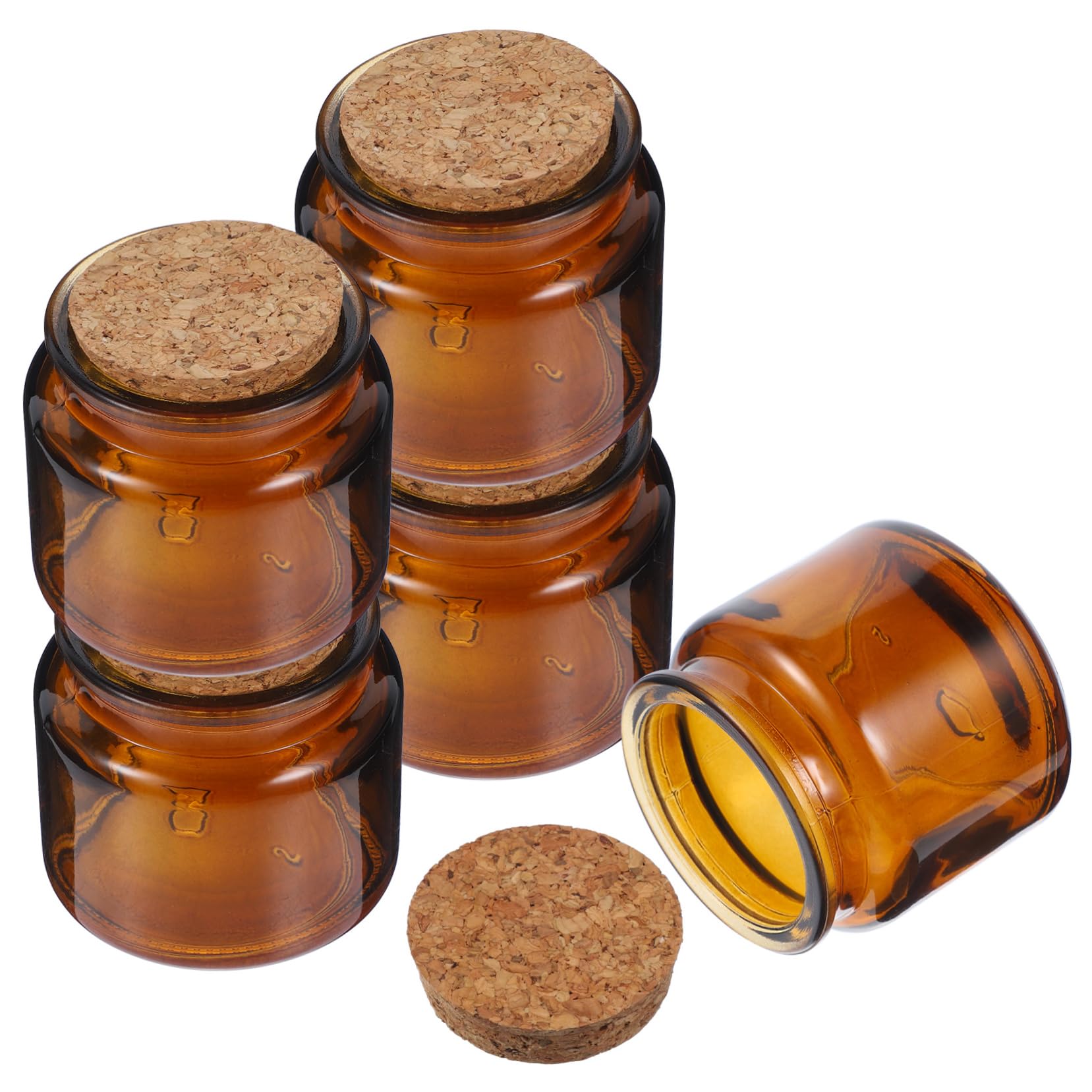 Accessoires pour la maison ABOOFAN lot de 5 verres à bougies pour offrir