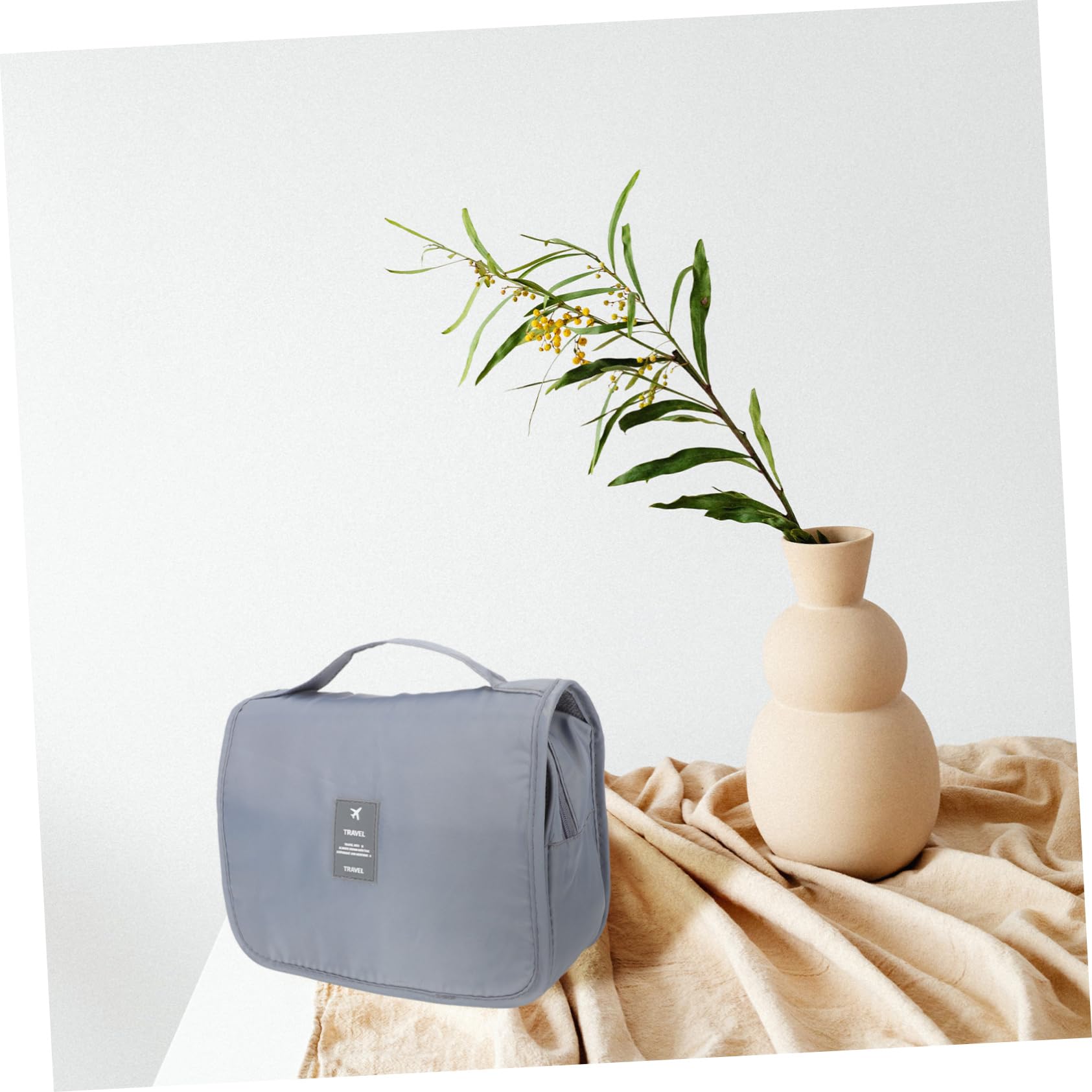 Ipetboom 3piezas Bolsa De Aseo Portátil Gancho Neceser De Viaje Multiusos para Cosméticos y Artículos De Higiene Gran Capacidad y Diseño Compacto