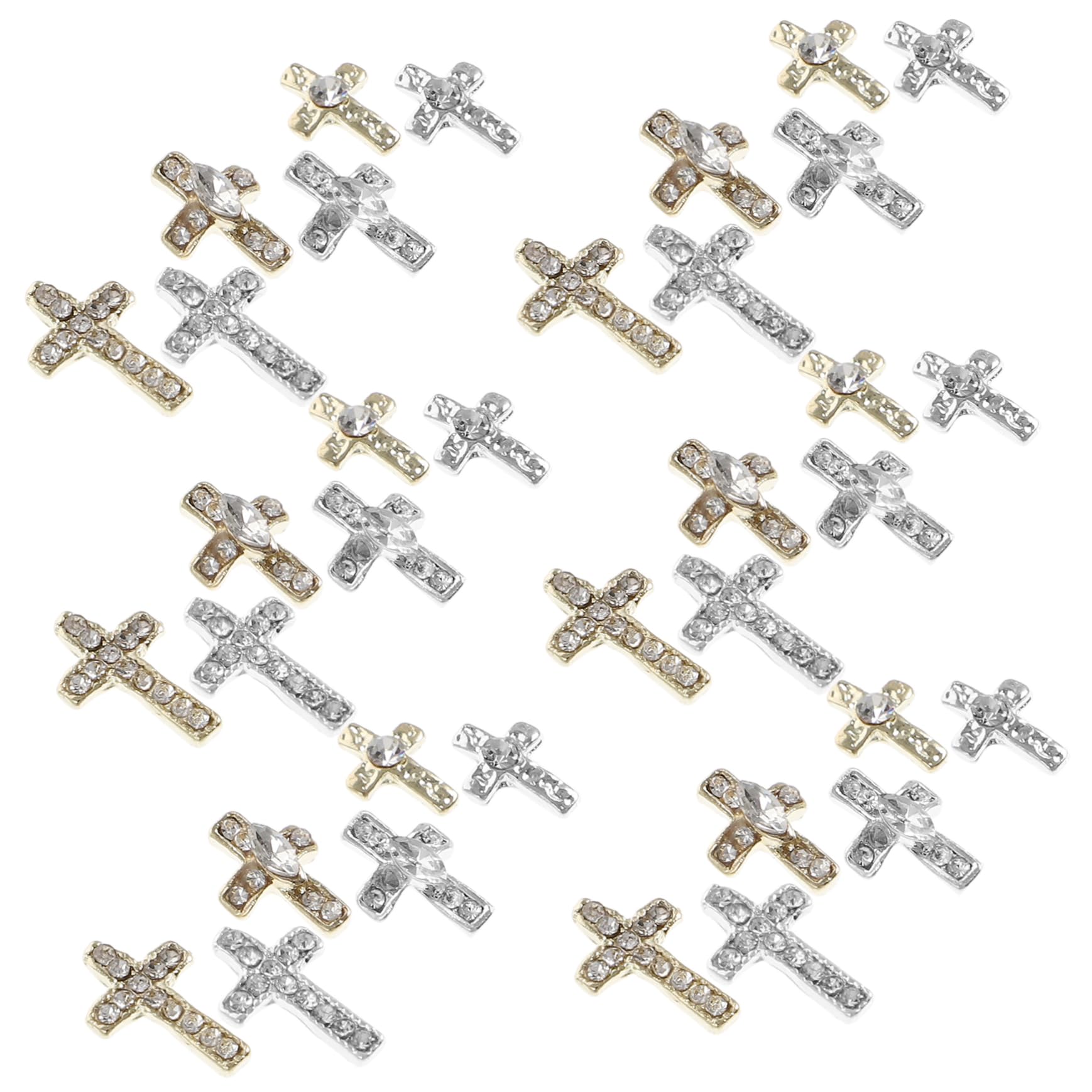 BESTYASH 5 Ensembles Charms Pour Ongles Décorations Pour Art Ongles Accessoires Et Hommes 60 Pièces * 5