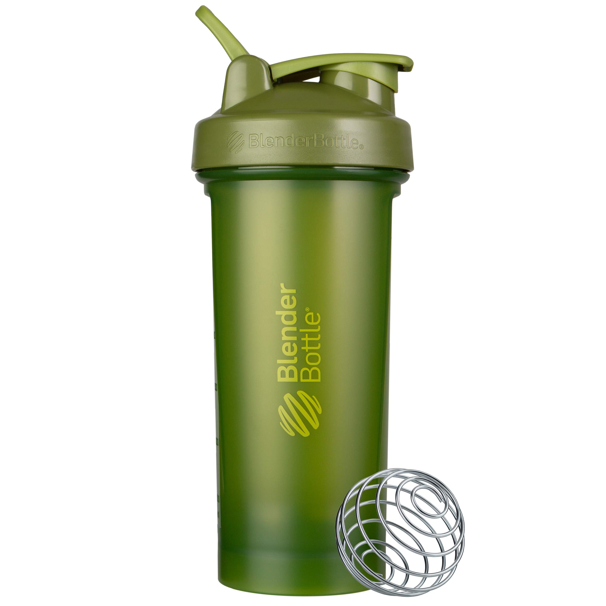 BlenderBottle Classic V2 Shaker Bottle Perfect for Protein Shakes and Pre Workout, 28-Ounce, Green