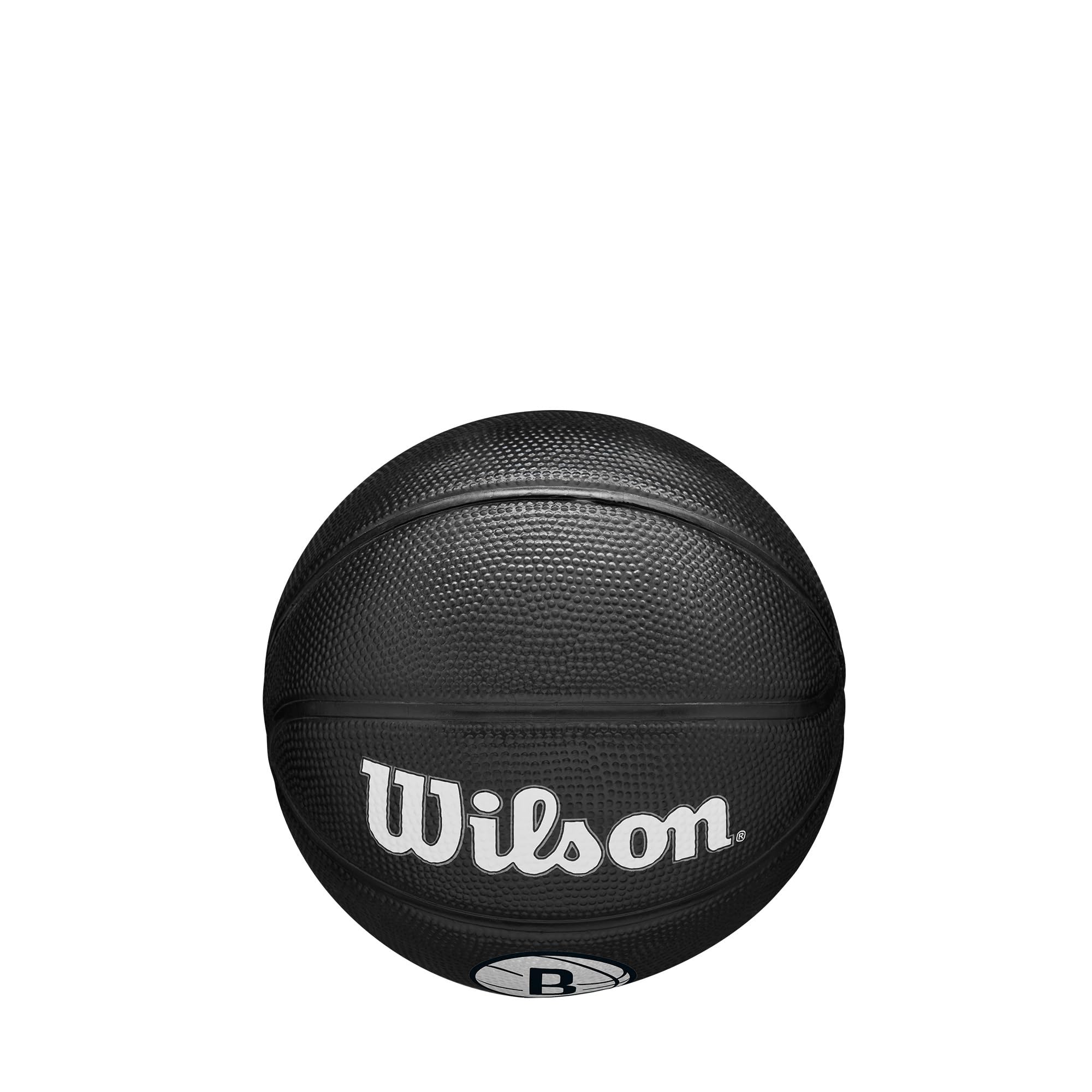 WILSON NBA Team Tribute Mini Ballon de Basket Taille 3 Noir Brooklyn Nets