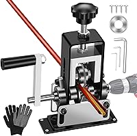 TrivdFrol Wire Stripping Machine 0.06-1" Gauge - Drill Powered/Hand Crank Copper Wire Peeler for Scrap Recycling & DIY