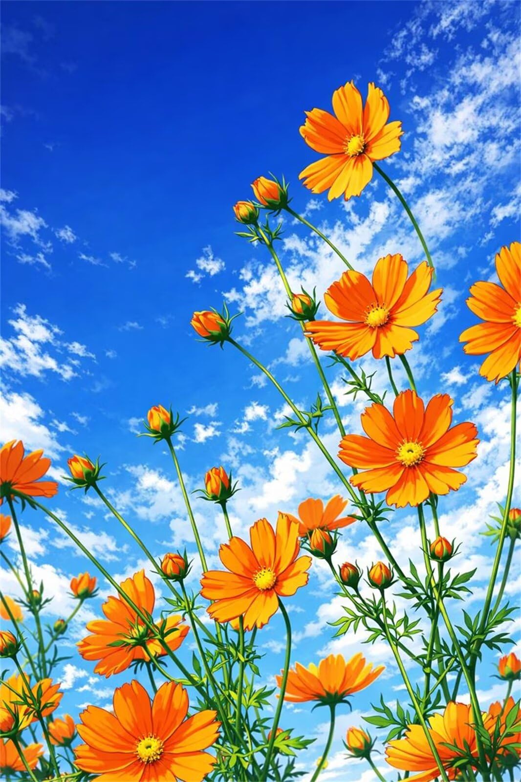 1314 Pezzi Puzzle Adulti Cielo Fiori Gialli, Puzzle Impegnativo Decorazione Interna e Regalo