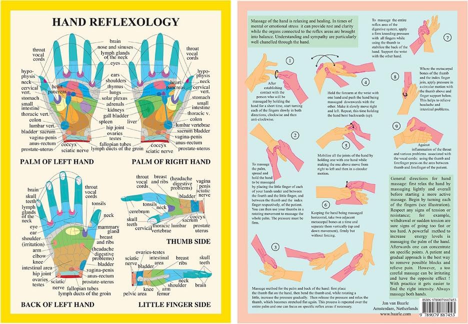 Hand Reflexology Poster – 1 Feb. 1997