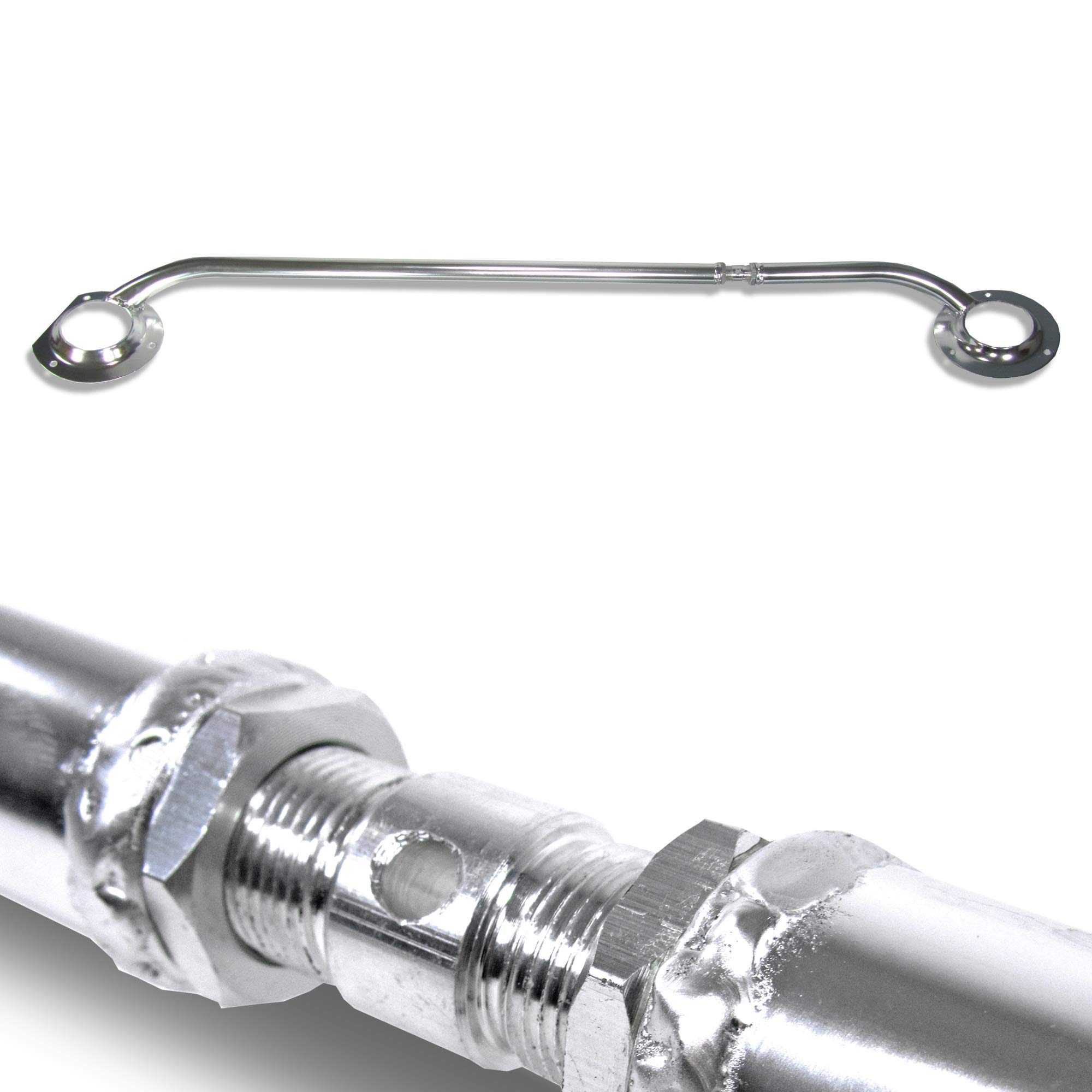 JOM 21016 JOM Barre anti-rapprochement/stabilisatrice VW Golf 4, Audi A3 1,4,1,6,1,9 TDI 66 KW/Skoda Octavia de 00-04, réglable, Aluminium, Qualité Allemande.