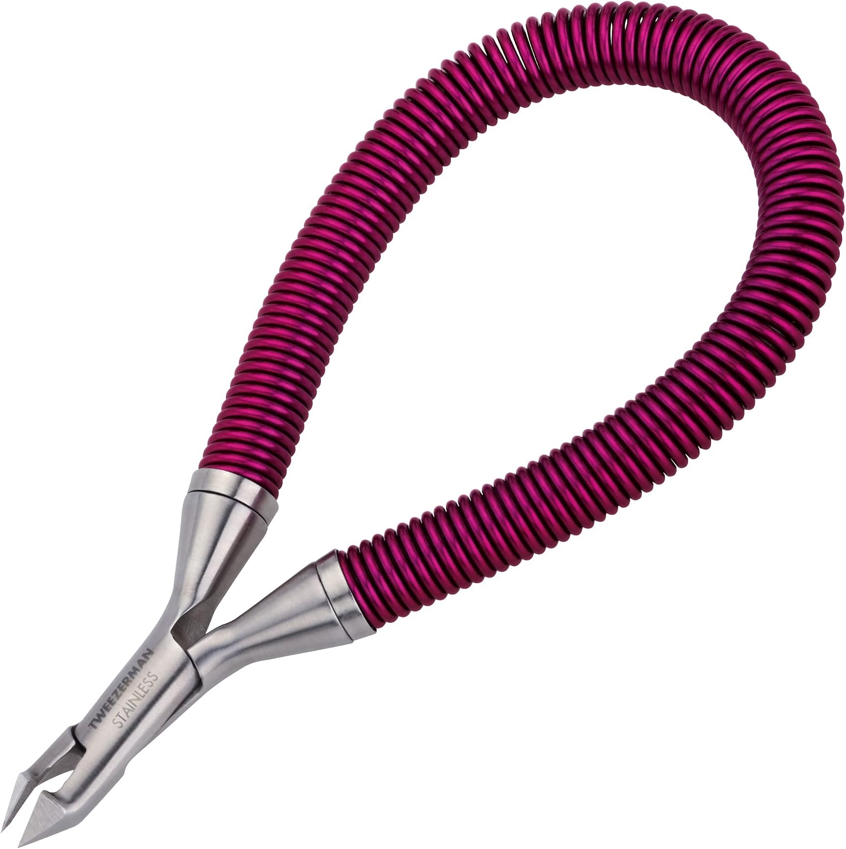 Grip & Snip Spiral Spring Cuticle Nipper - # Lollypop Berry -