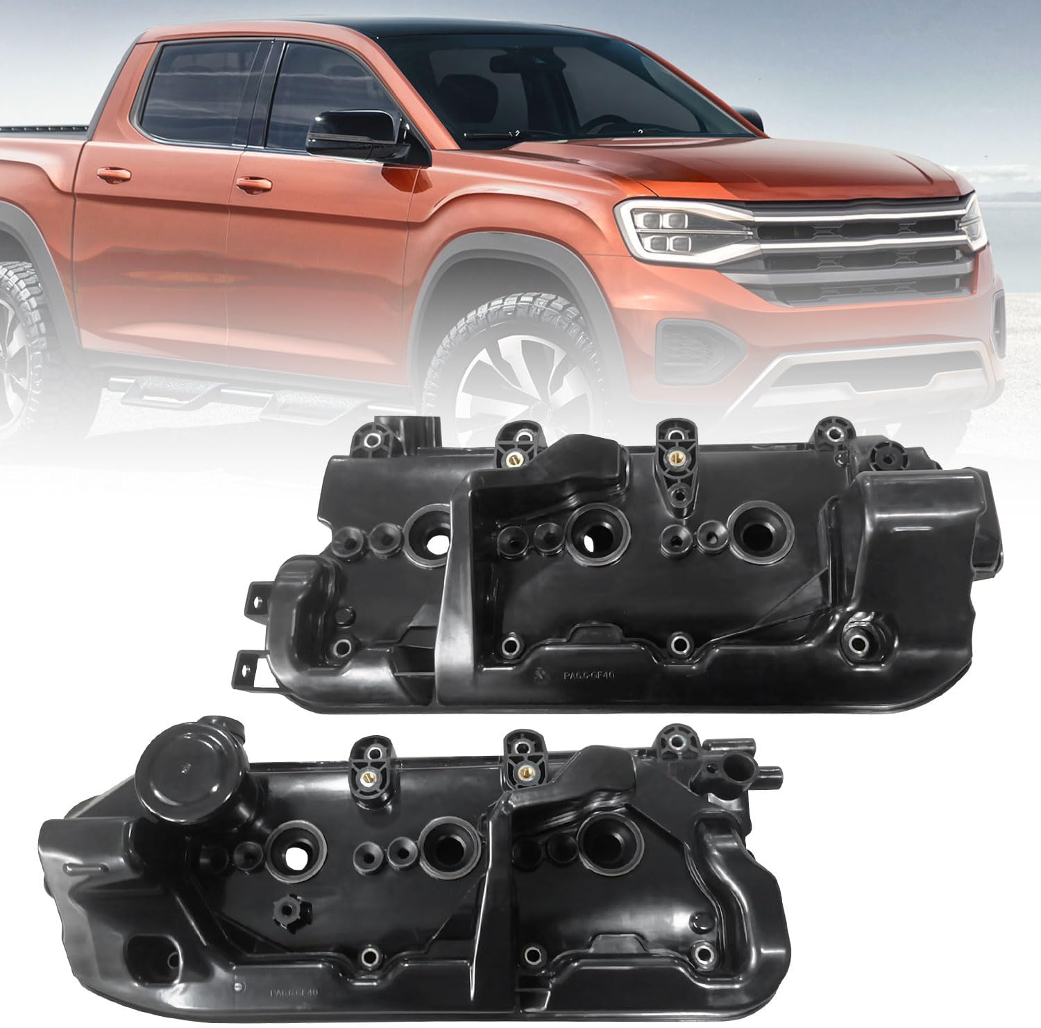 3.0T Left+ Right Diesel Engine Valve Cover Fit for Audi A4 A5 A6 A7 A8 Q5 Q7 Q8 For VW Amarok Touareg For Porsche Cayenne 2016-2025 059103470CS 059103469DE 059103470CA 059103470CN