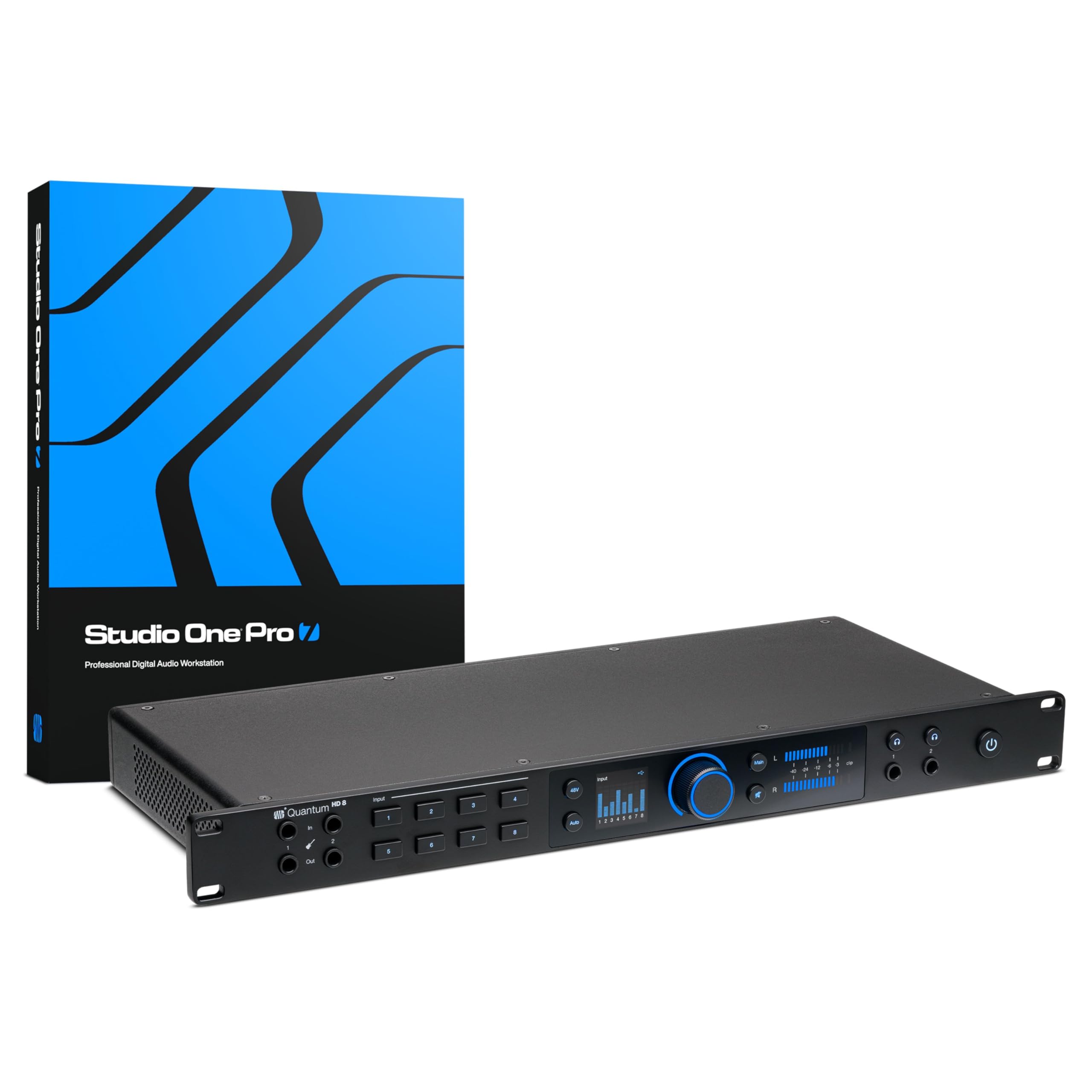 PreSonus Quantum HD 8 - Interfaz de audio USB-C
