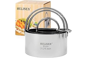 HULISEN Biscuit Cutter Set: Elevate Your Baking with Precision