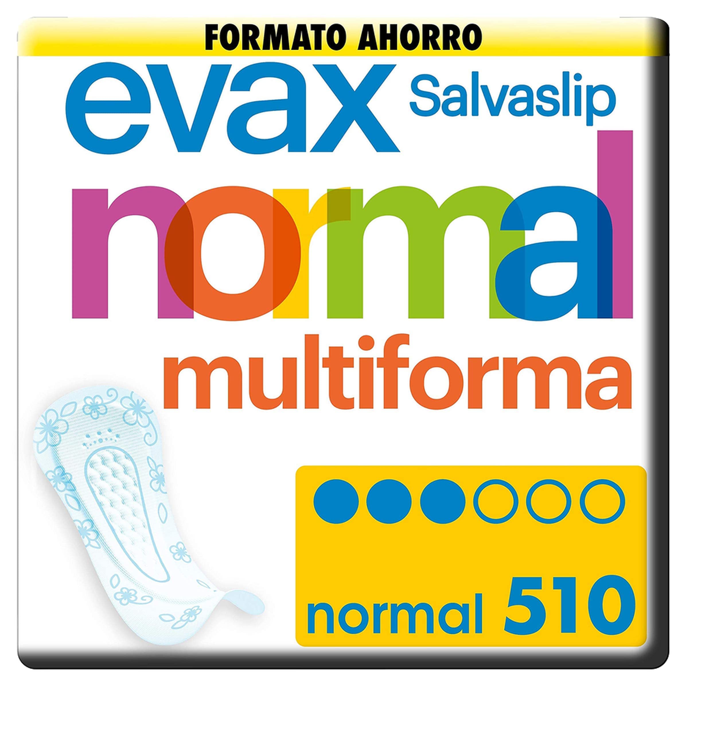 EVAXSalvaslip Normal Multiform Protegeslips for All Kinds of Pants, 510 Units