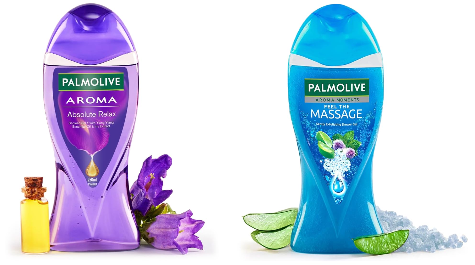 Body Wash Aroma Absolute Relax Shower Gel, 250ml & Bodywash Thermal Spa Mineral Massage Shower Gel, 250ml