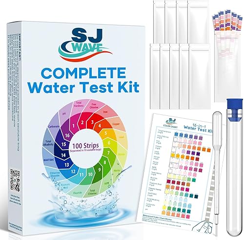 SJWAVE 16-in-1 Water Testing Kit