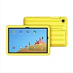 Samsung Galaxy Tab A9+ Plus Kids Edition 11 64GB WiFi Android Tablet, Long Battery Life, Expandable Storage, Thin, Light Design, Durable Puffy Cover, US Version, 2024, Yellow